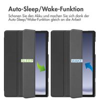 imoshion Trifold Klapphülle Samsung Galaxy Tab A9 Plus - Schwarz
