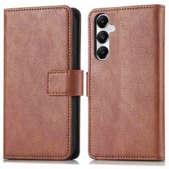 imoshion Luxuriöse Klapphülle Samsung Galaxy S25 Plus - Braun