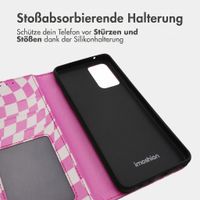 imoshion Design Klapphülle Samsung Galaxy A52(s) (5G/4G) - Retro Pink