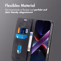 imoshion Slim Klapphülle Xiaomi Poco X7 Pro - Schwarz
