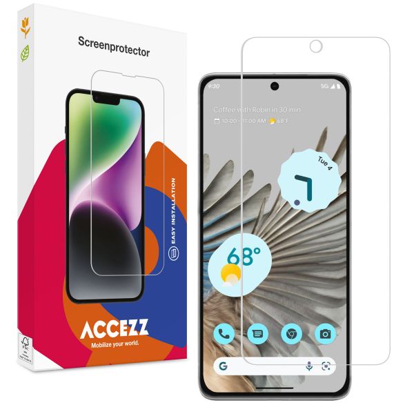 Accezz Screen Protector aus gehärtetem Glas Google Pixel 8