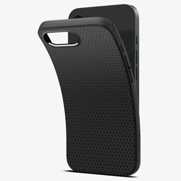 Spigen Liquid Air™ Case iPhone 16e - Matte Black