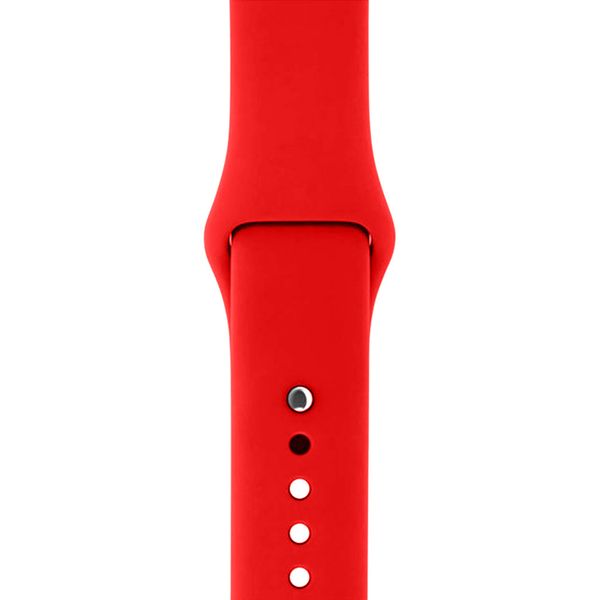 imoshion Silikonband für das Apple Watch Series 1 bis 11 / SE / Ultra (44/45/46/49 mm) - Rot