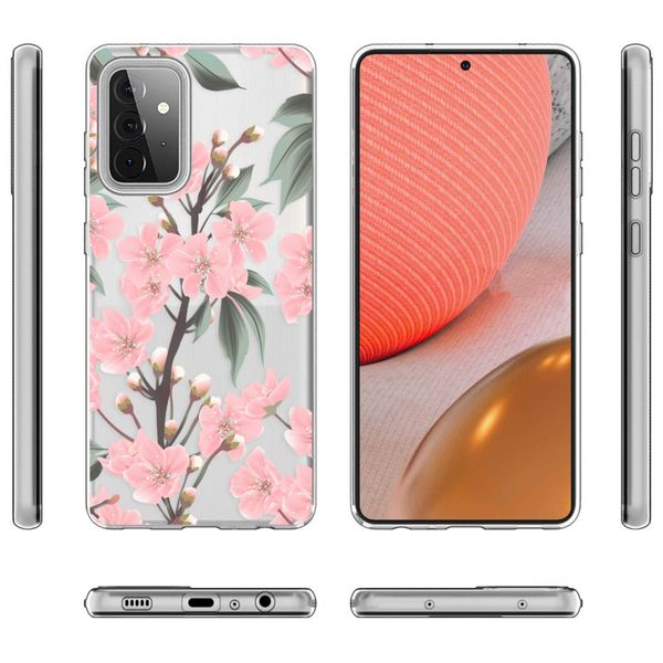 imoshion Design Hülle für das Samsung Galaxy A72 - Cherry Blossom