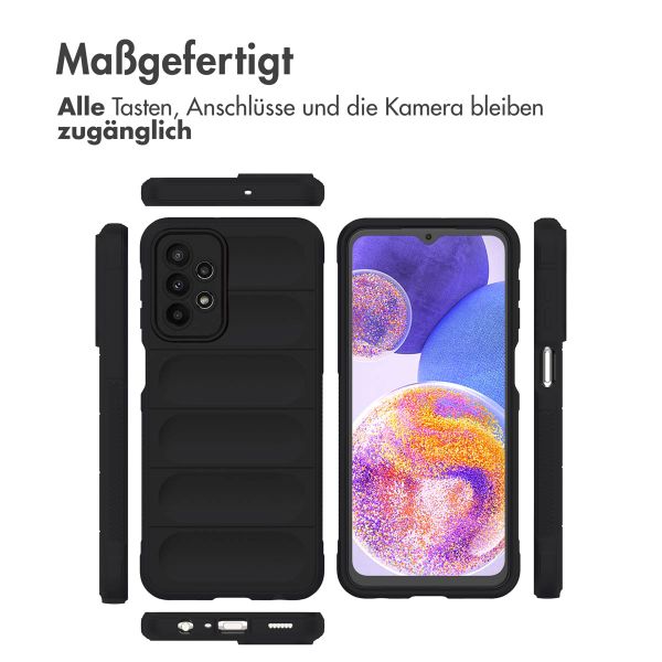 imoshion EasyGrip Back Cover für das Samsung Galaxy A23 (5G) - Schwarz