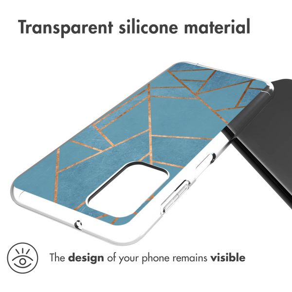 imoshion Design Hülle Samsung Galaxy A13 (5G) / A04s - Blue Graphic