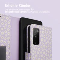 imoshion Design Klapphülle Samsung Galaxy S20 FE - White Daisy