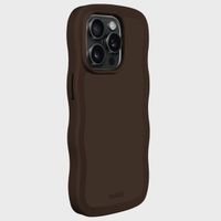 Holdit Wavy Case für das Apple iPhone 15 Pro Max - Chocolate