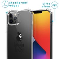imoshion Design Hülle mit Band für das iPhone 12 (Pro) - Live Laugh Love
