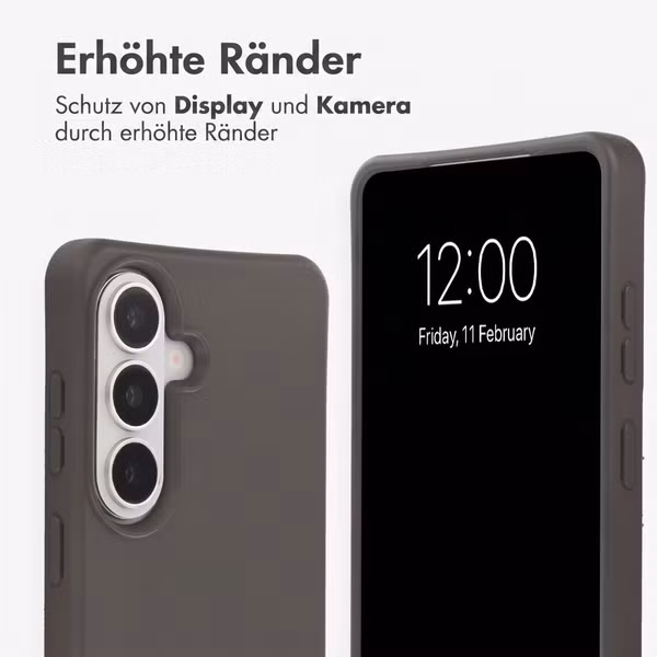 imoshion Color Backcover mit abnehmbarem Handykette und MagSafe Samsung Galaxy S26 - Black Coffee