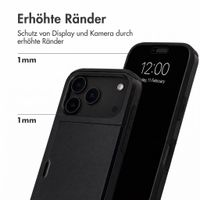 imoshion Backcover mit Kartenfach Apple iPhone 18 Pro / 17 Pro - Schwarz