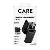 CARE by PanzerGlass Tango 2 in 1 Wallet Case MagSafe Apple iPhone Air - Schwarz
