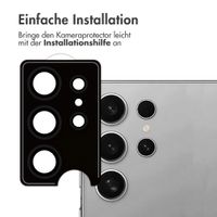 imoshion 2er-Pack Objektivschutz für Kamera für das Samsung Galaxy S24 Ultra - Schwarz
