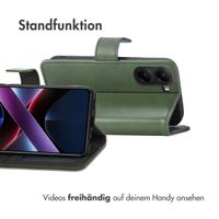 imoshion Luxuriöse Klapphülle Xiaomi Poco X7 Pro - Grün