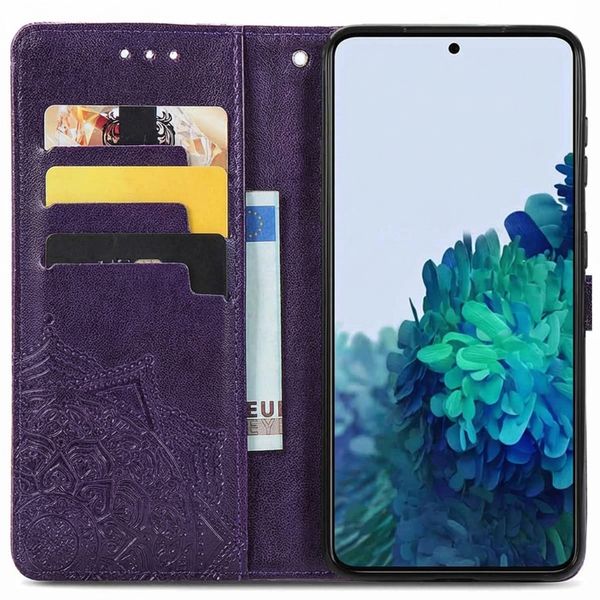 imoshion Mandala Klapphülle Samsung Galaxy S22 - Violett