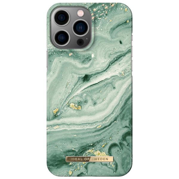 iDeal of Sweden Fashion Back Case für das iPhone 13 Pro Max - Mint Swirl Marble