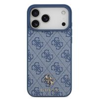 Guess 4G Metal Logo Back Cover MagSafe Apple iPhone 17 Pro Max - Blau