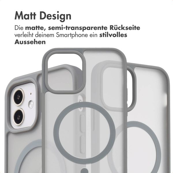 imoshion Color Guard Back Cover mit MagSafe für das iPhone 12 (Pro) - Grau