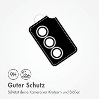 imoshion 2er-Pack Objektivschutz für Kamera für das Samsung Galaxy S26 / S26 Plus - Silver Shadow