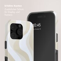 Selencia Vivid Rückabdeckung mit MagSafe Apple iPhone 16 Pro Max - Desert Waves Beige