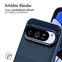 imoshion Brushed Back Cover Google Pixel 10 Pro - Dunkelblau