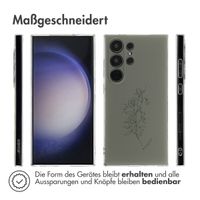 imoshion Design Hülle Samsung Galaxy S24 Ultra - Floral Green