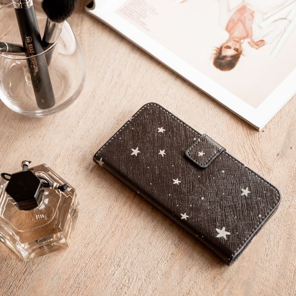 imoshion Design TPU Klapphülle Samsung Galaxy S10 - Stars Gold