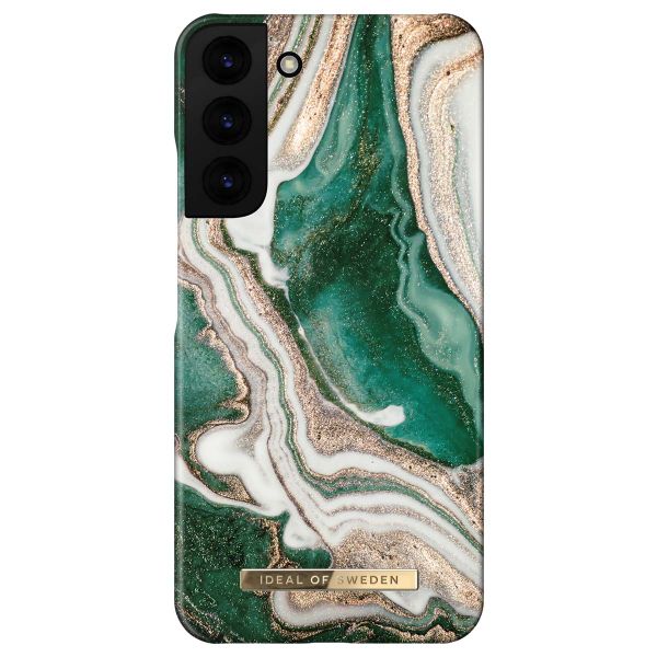 iDeal of Sweden Fashion Back Case für das Samsung Galaxy S22 Plus - Golden Jade Marble