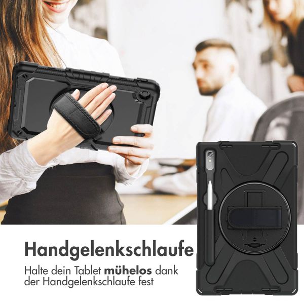 imoshion Tablet Cover mit Handriemen Lenovo Tab P11 Pro - Schwarz