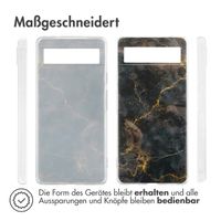imoshion Design Hülle Google Pixel 6a - Black Marble