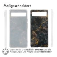 imoshion Design Hülle für das Google Pixel 6a - Black Marble