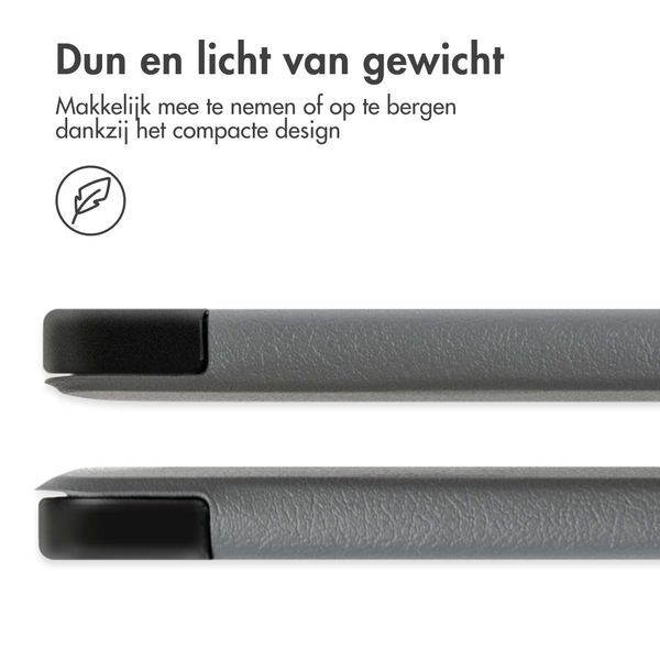 imoshion Trifold Klapphülle Samsung Galaxy Tab S6 Lite (2020/2022/2024)  - Grau