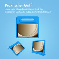 imoshion Schutzhülle mit Handgriff kindersicher Samsung Galaxy Tab A11 Plus / A9 Plus - Blau