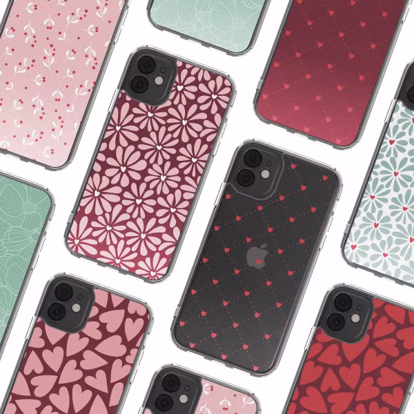 imoshion Design Hülle Apple iPhone 11 - Bloom Love Blush