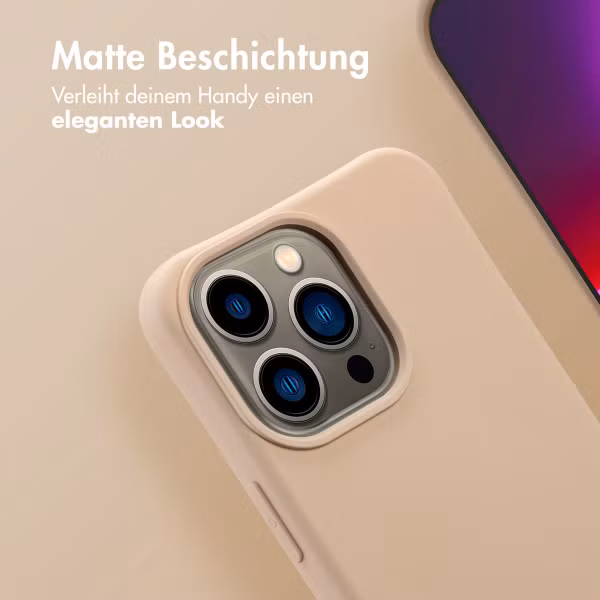 imoshion Color Backcover mit abnehmbarem Handykette und MagSafe Apple iPhone 13 Pro - Nude