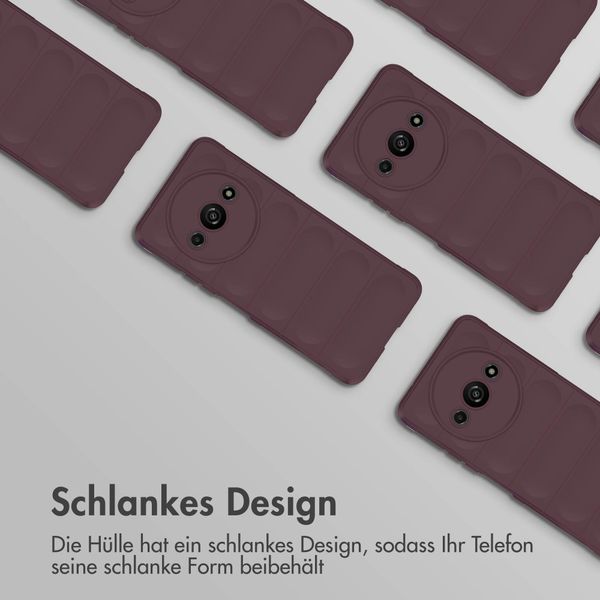 imoshion EasyGrip Back Cover für das Xiaomi Redmi A3 - Aubergine