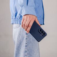 imoshion Texture Backcover Samsung Galaxy S26 - Dunkelblau