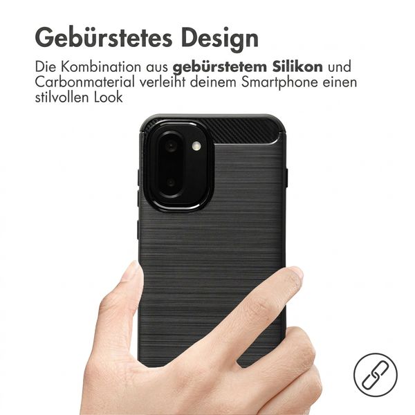 imoshion Brushed Back Cover OnePlus 15R - Schwarz