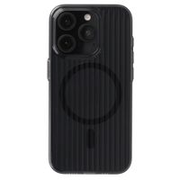 Accezz Lite Backcover mit MagSafe | Fluted | Apple iPhone 15 Pro - Schwarz