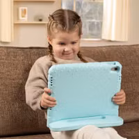 imoshion Schutzhülle mit Handgriff kindersicher Samsung Galaxy Tab A11 Plus / A9 Plus - Soft Blue