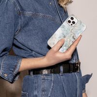 Selencia Maya Fashion Backcover iPhone 11 - Marble Blue