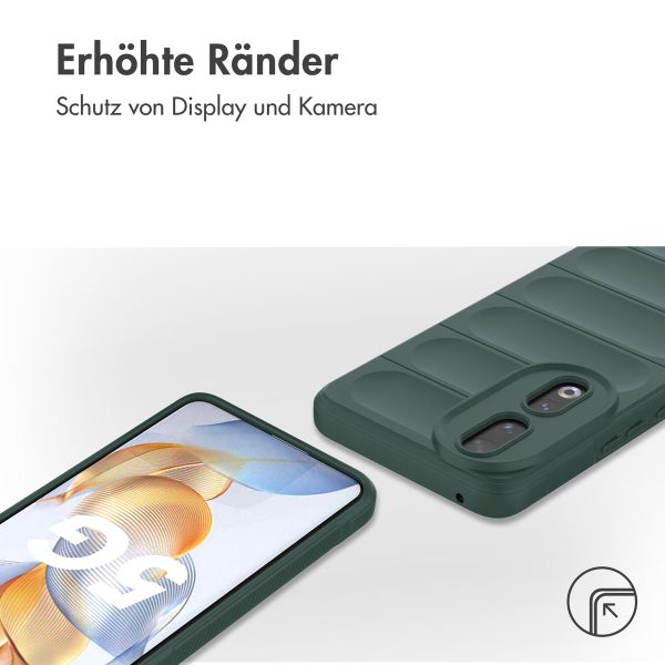 imoshion EasyGrip Back Cover für das Honor 90 - Dunkelgrün