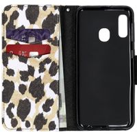 Design TPU Klapphülle für das Samsung Galaxy A20e