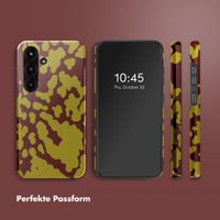 Selencia Vivid Back Cover Samsung Galaxy S25 - Moo'd Olive Dust