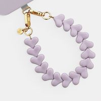 Selencia Lova Herz-Handgelenkbande - Muted Mauve