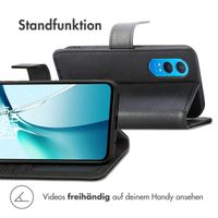 imoshion Luxuriöse Klapphülle OnePlus Nord CE 4 Lite 5G - Schwarz