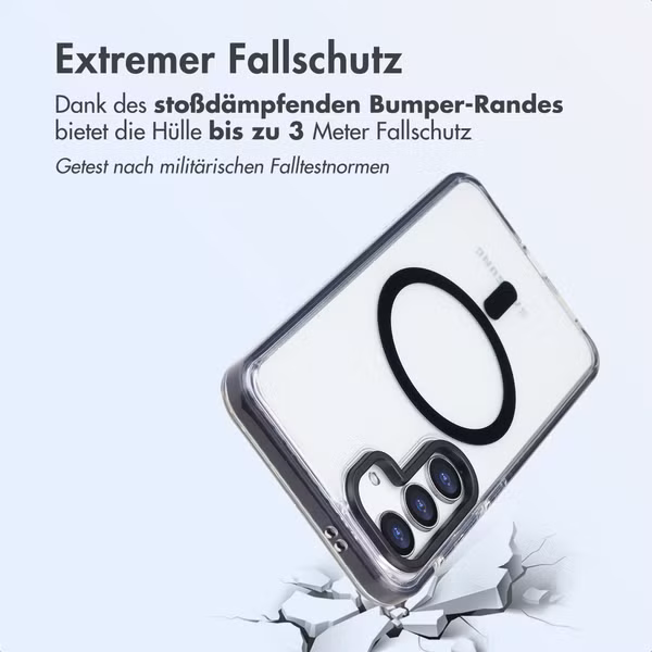 imoshion Combat MagSafe Hülle Samsung Galaxy S25 - Schwarz