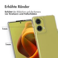 Accezz Clear TPU Backcover Motorola Moto G85 - Transparent