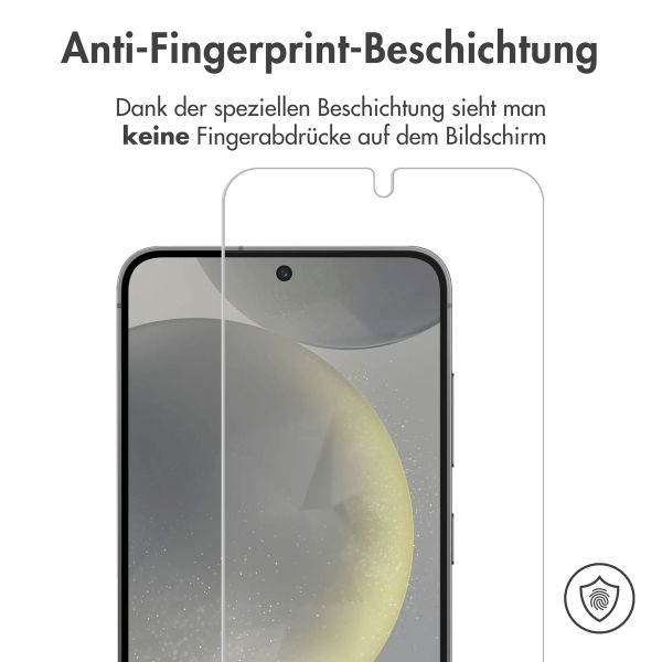 imoshion Bildschirmschutzfolie Gehärtetes Glas für das Samsung Galaxy S25