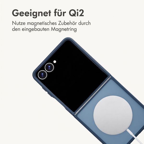 imoshion Color Guard Back Cover mit MagSafe Samsung Galaxy Z Flip 8 - Dunkelblau